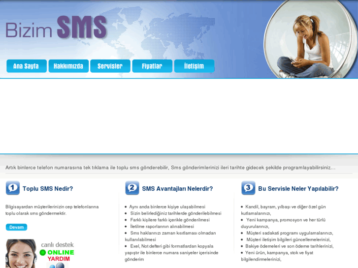 www.bizimsms.com