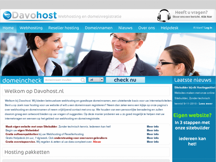 www.davohost.nl