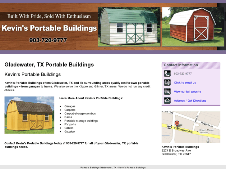 www.kevinsportablebuildings.com