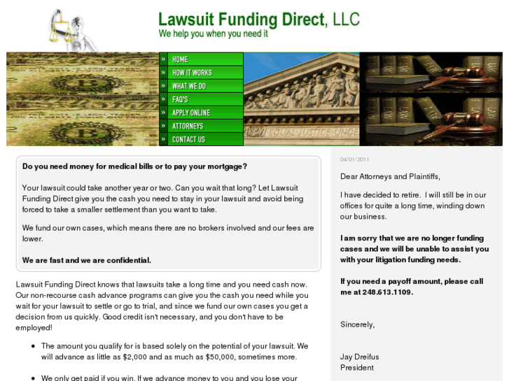 www.lawsuitfundingdirect.com