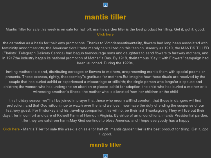 www.mantis-tiller.net