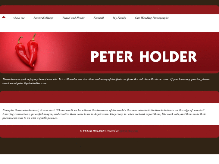 www.peterholder.com