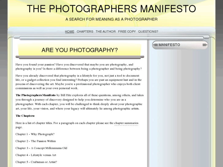 www.photographersmanifesto.com