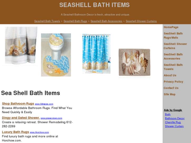 www.seashellbathitems.com