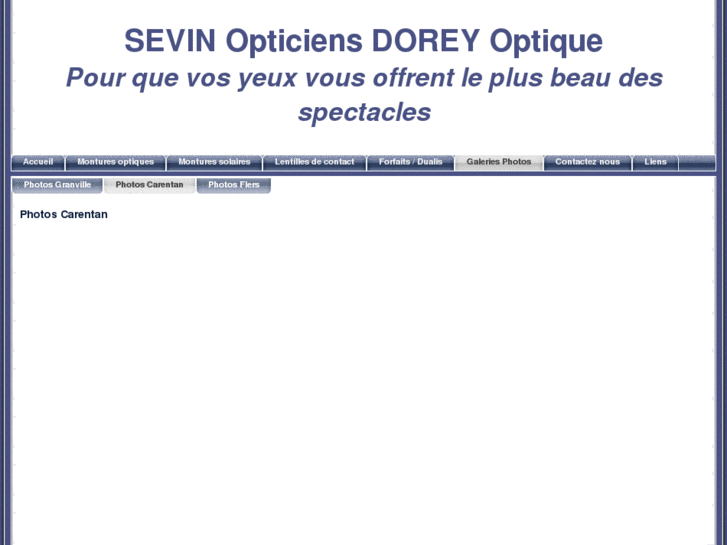 www.sevin-opticiens.fr