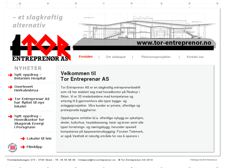 www.tor-entreprenor.no