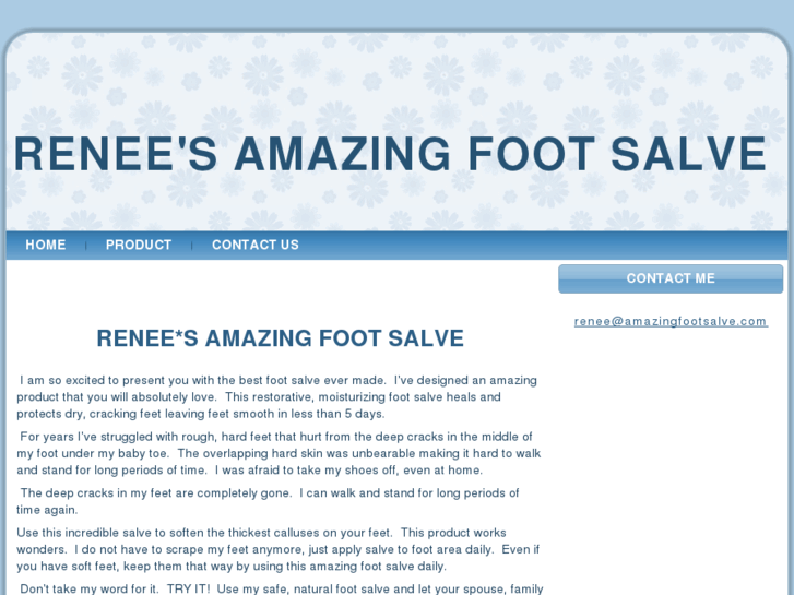 www.amazingfootsalve.com