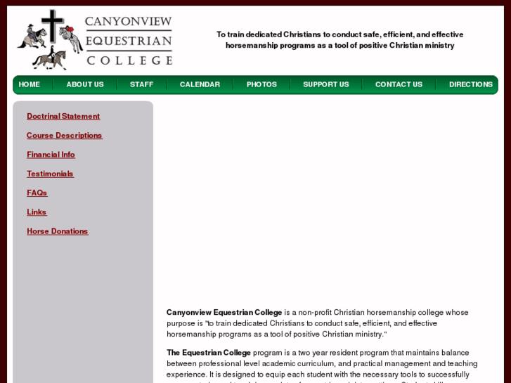 www.canyonviewequestriancollege.org