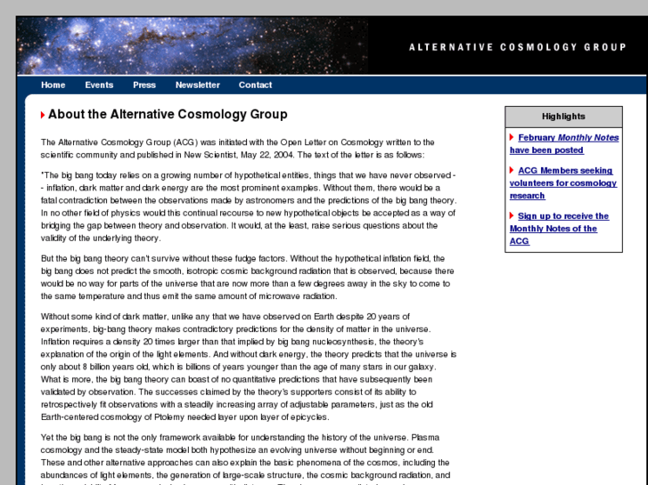 www.cosmology.info