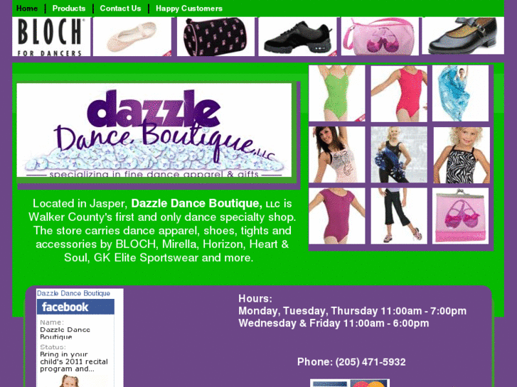 www.dazzledanceboutique.com