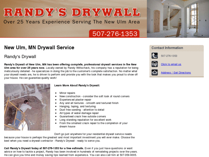 www.drywallrepairnewulm.com