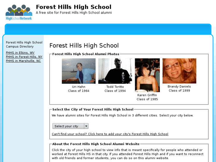 www.foresthillshighschool.net