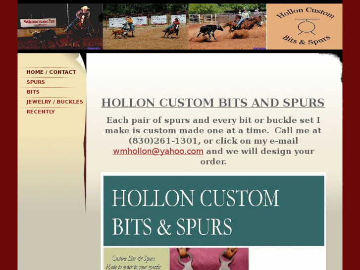 www.holloncustombitsandspurs.com