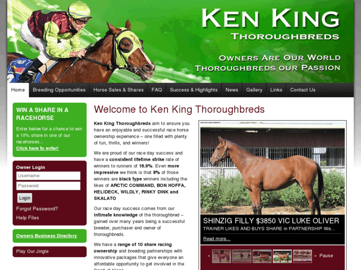 www.kenkingthoroughbreds.com.au