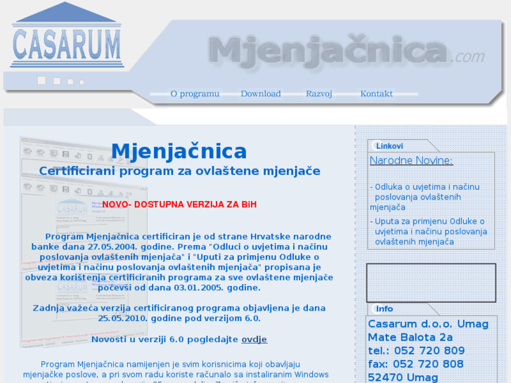 www.mjenjacnica.com