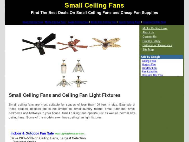 www.small-ceiling-fans.com