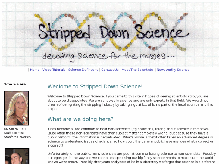 www.strippeddownscience.com