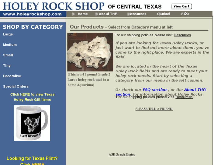 www.texasholeyrockshop.com