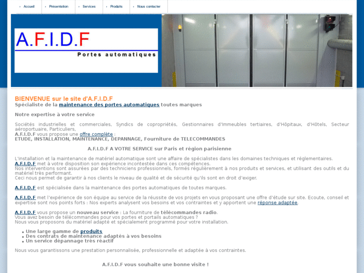 www.afidf-porte-automatique.com