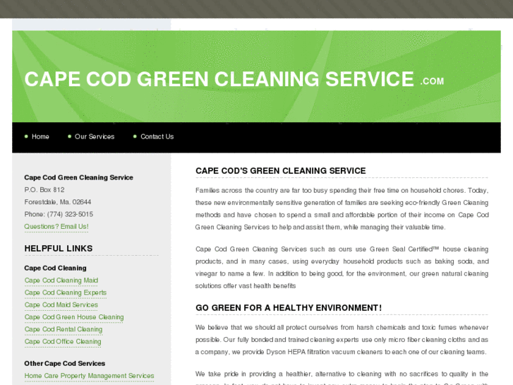 www.capecodgreencleaningservice.com