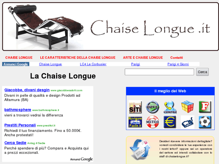 www.chaiselongue.it