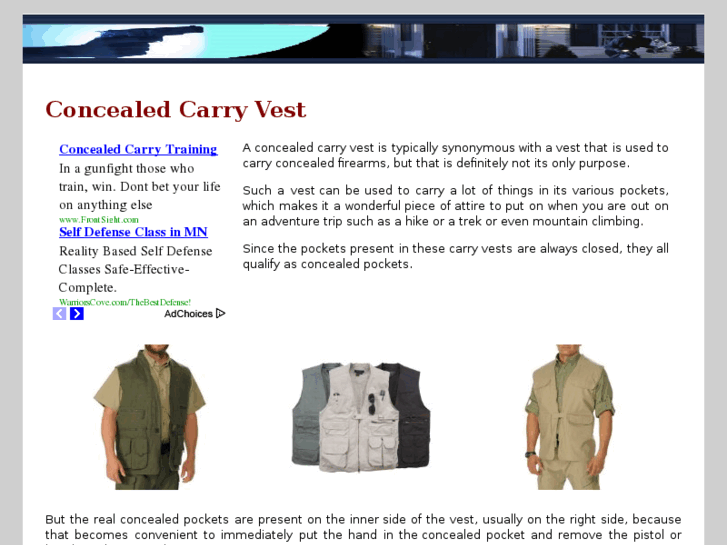 www.concealedcarryvest.com