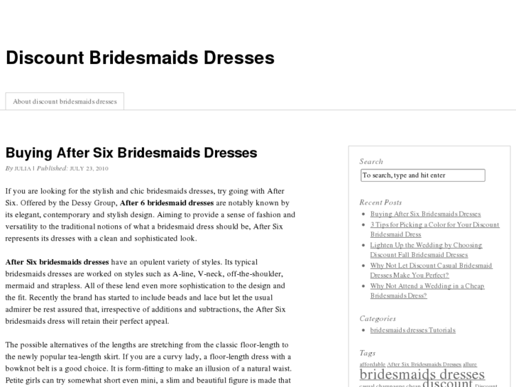 www.discountbridesmaidsdresses.net