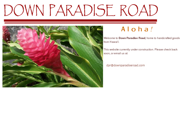 www.downparadiseroad.com