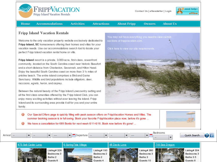 www.frippvacations.net