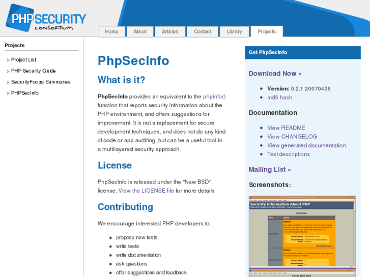 www.phpsecinfo.com