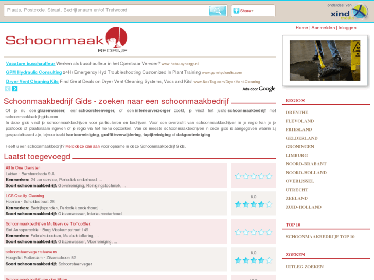 www.schoonmaakbedrijf-gids.com