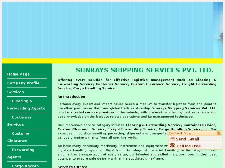 www.sunraysshipping.com