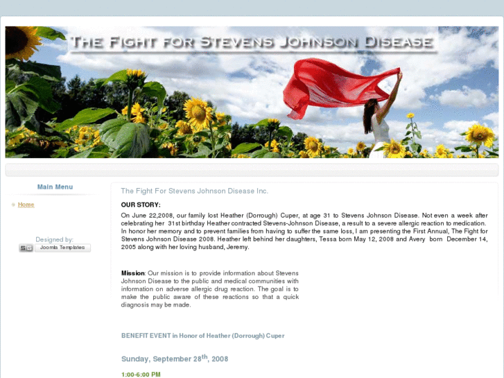 www.thefightforstevensjohnsondisease.com