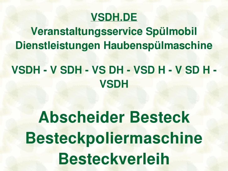 www.vsdh.de