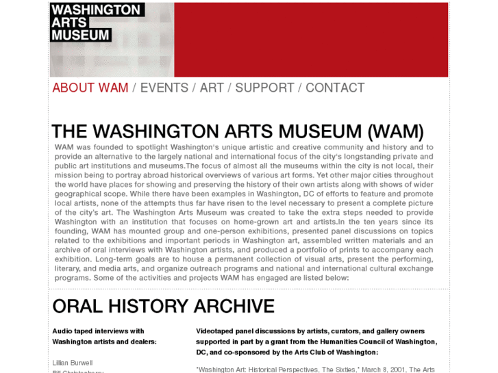 www.wamuseum.org