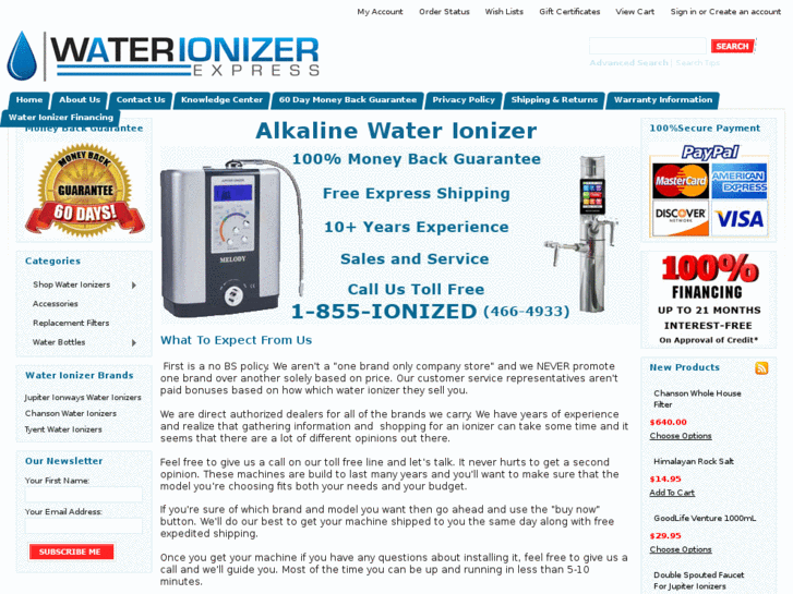 www.waterionizerexpress.com