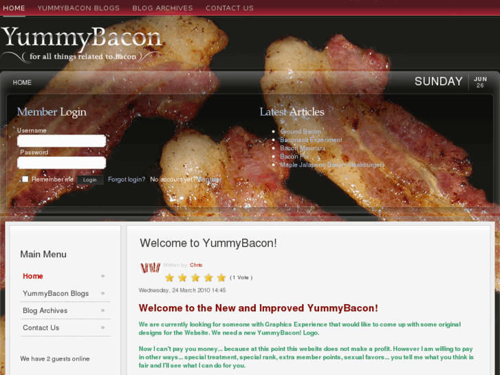 www.yummybacon.com