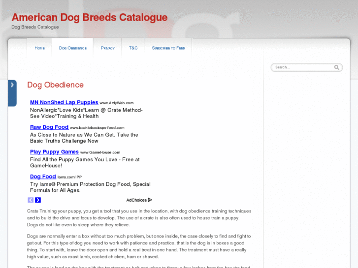 www.americandogbreedscatalogue.com