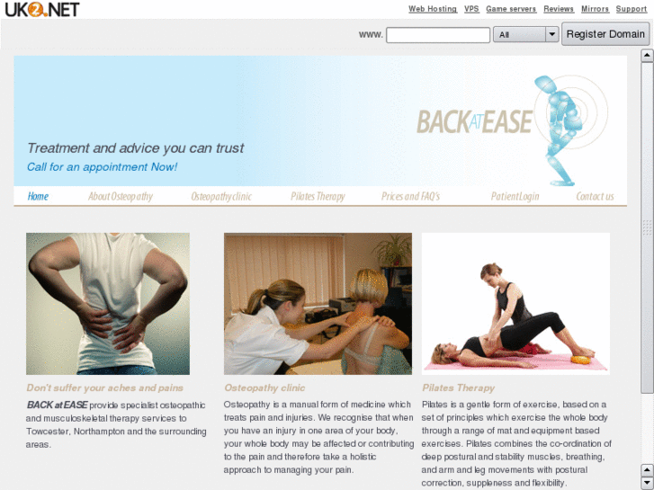 www.backatease.com