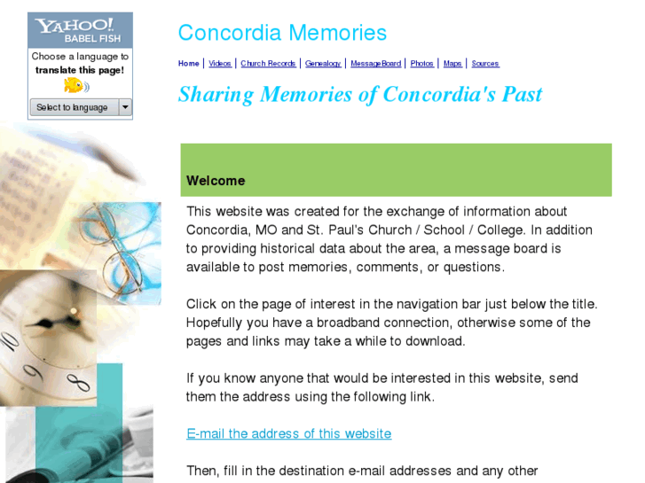 www.concordia-memories.org