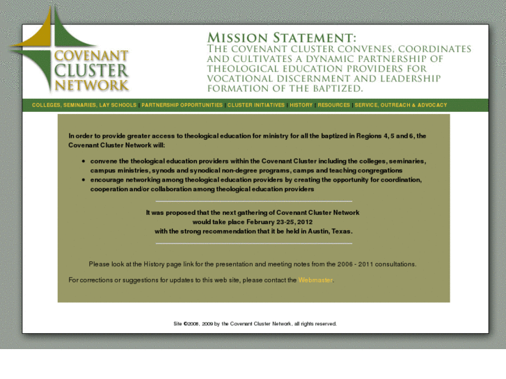 www.covenantcluster.net