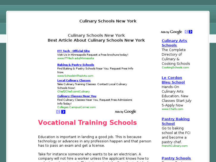 www.culinaryschoolsnewyork.net