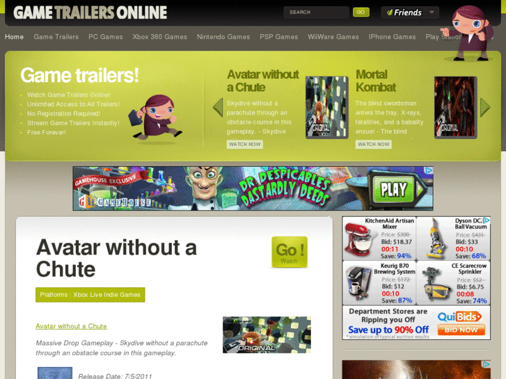 www.gametrailersonline.com