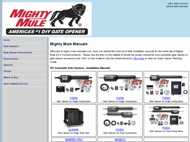 www.mighty-mule-manuals.com