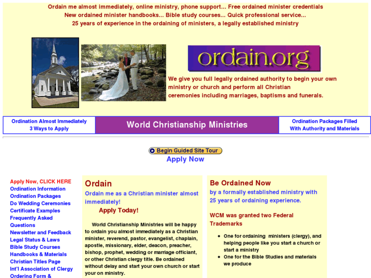 www.ordain.org