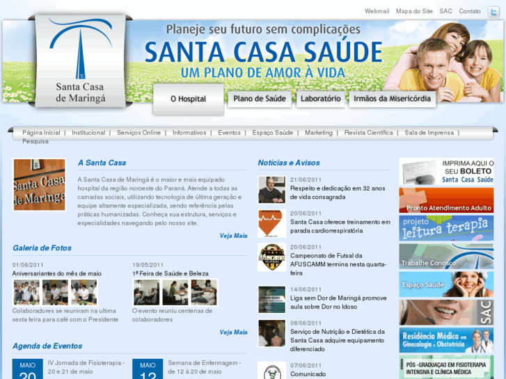 www.santacasamaringa.com.br