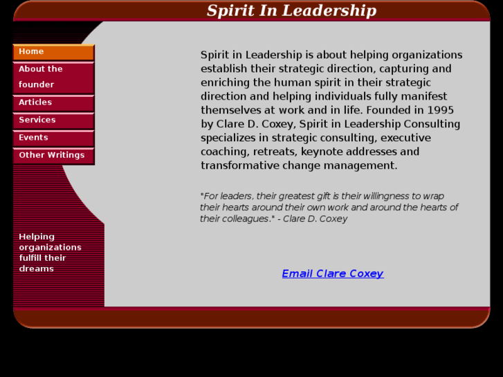 www.spiritinleadership.com
