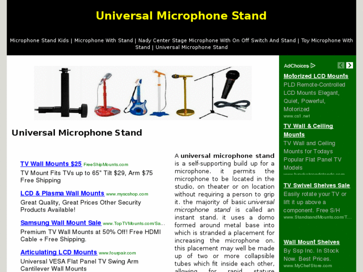 www.universalmicrophonestand.com