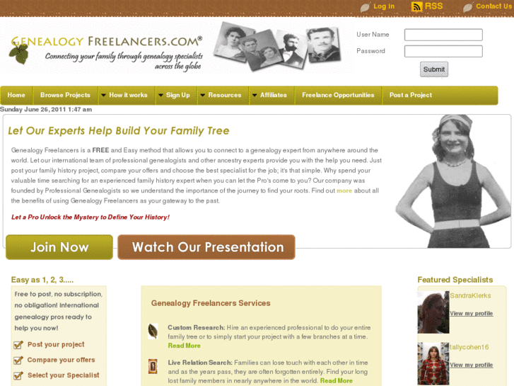 www.genealogyfreelancer.com