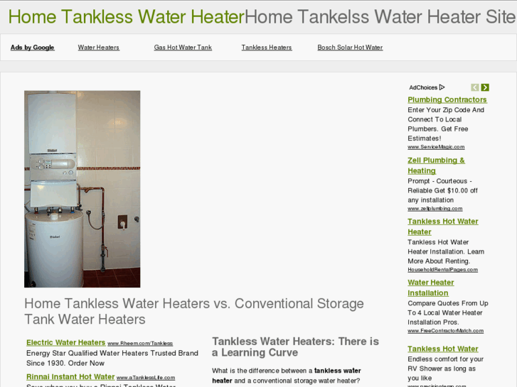 www.hometanklesswaterheater.com